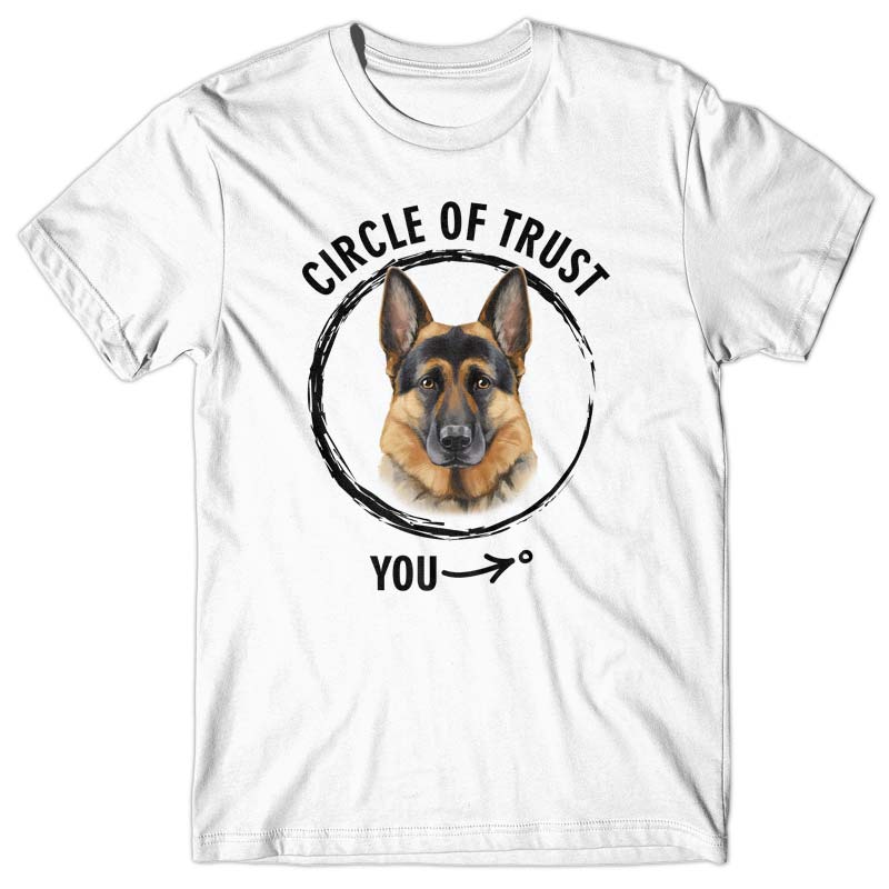 Circle of trust (German Shepherd) T-shirt