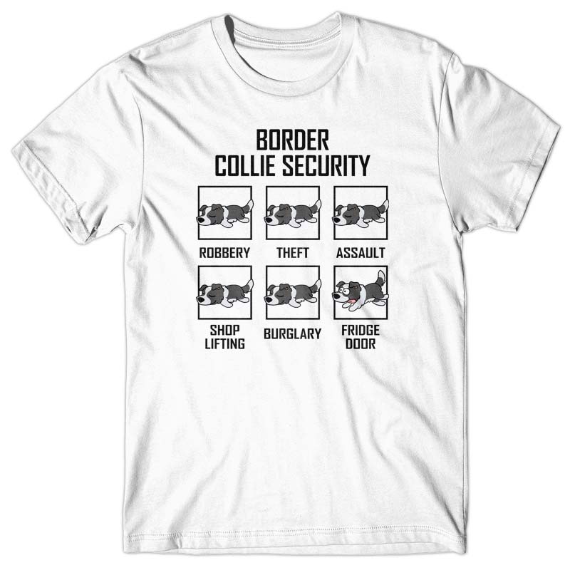 Border Collie Security T-shirt