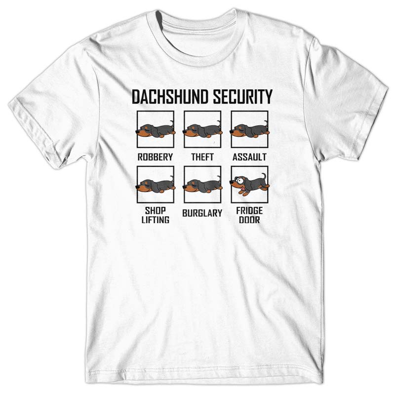 Dachshund Security T-shirt