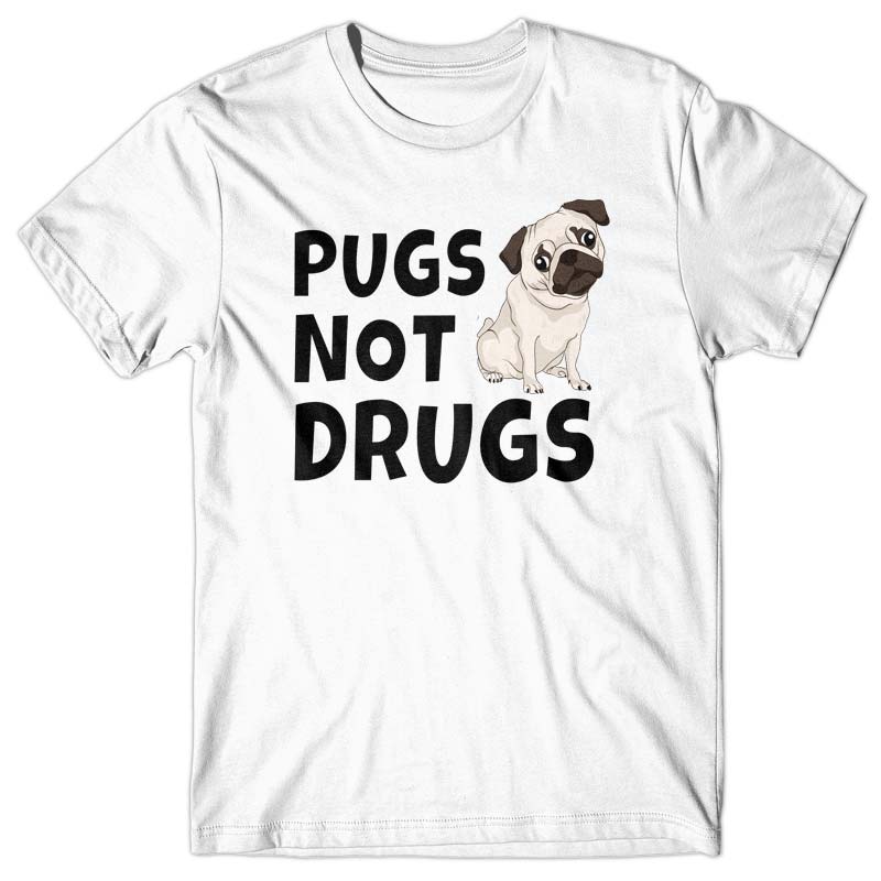 Pugs Not Drugs T-shirt