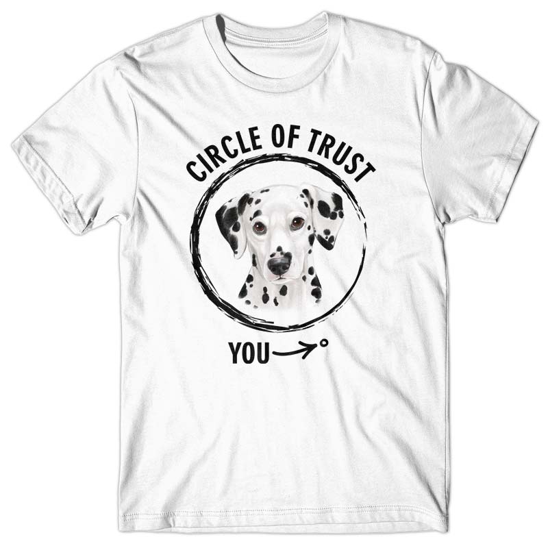 Circle of trust (Dalmatian) T-shirt