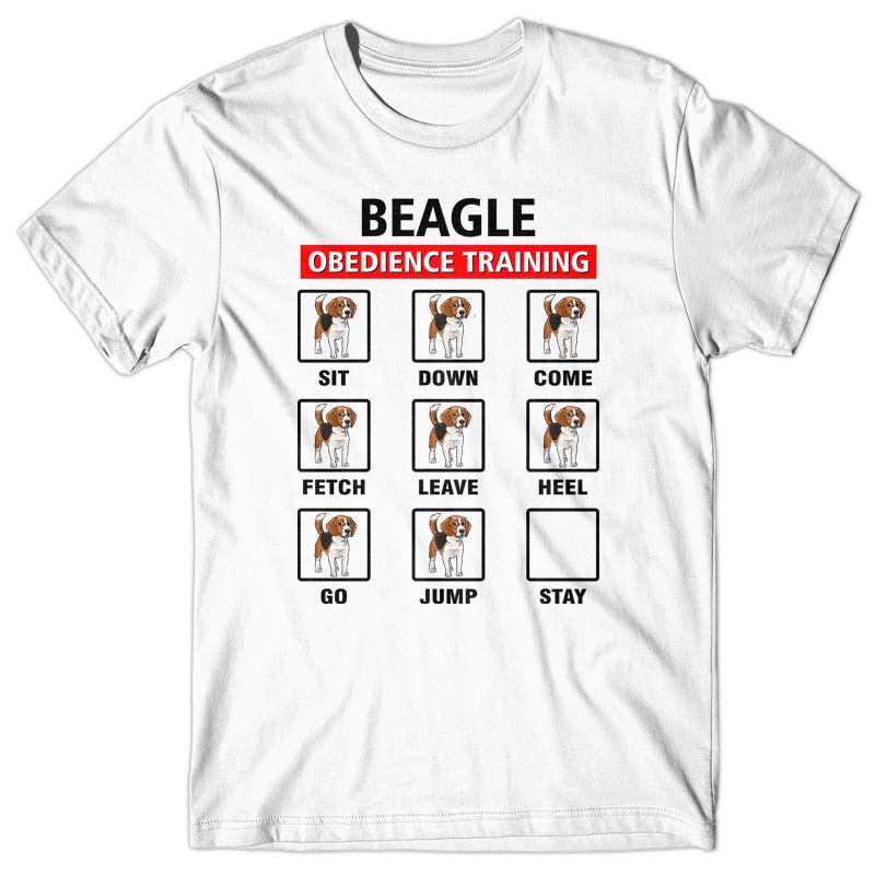 Beagle obedience training T-shirt