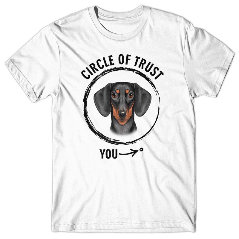 Circle of trust (Dachshund) T-shirt