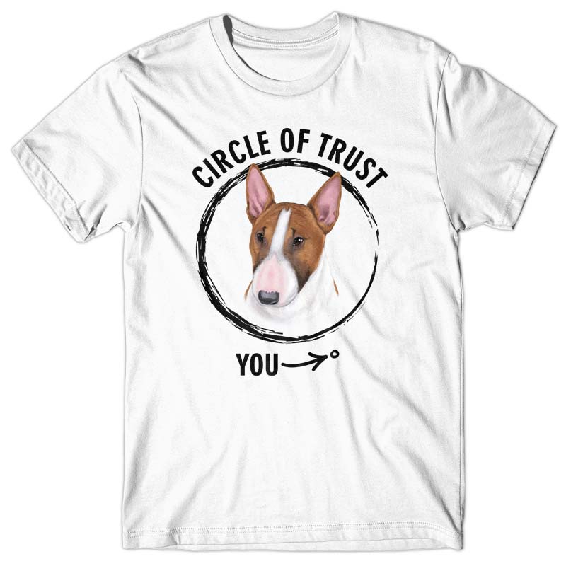 Circle of trust (Bull Terrier) T-shirt