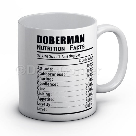 doberman-nutrition-facts-dog-mug