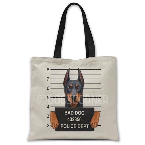 Doberman-mugshot-tote-bag