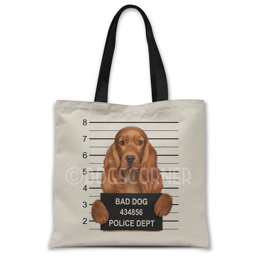 Cocker-Spaniel-mugshot-tote-bag