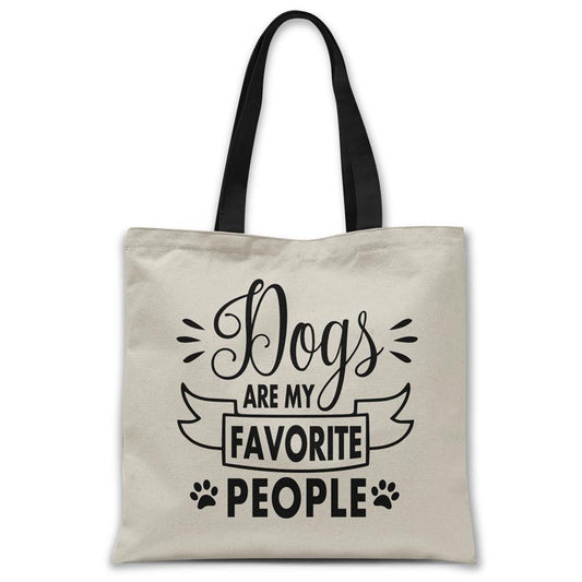 dogs-are-my-favorite-people-tote-bag