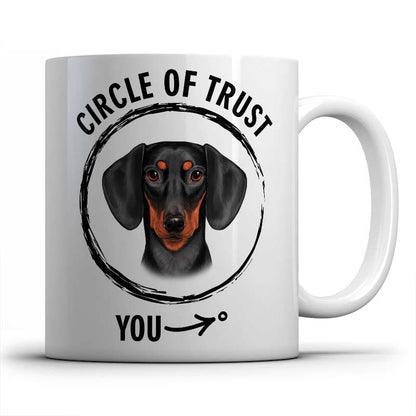 Circle of trust (Dachshund) Mug