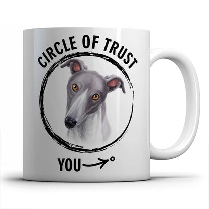 Circle of trust (Greyhound) Mug