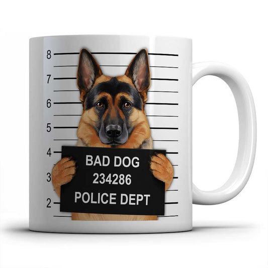 Mugshot (German Shepherd) Mug