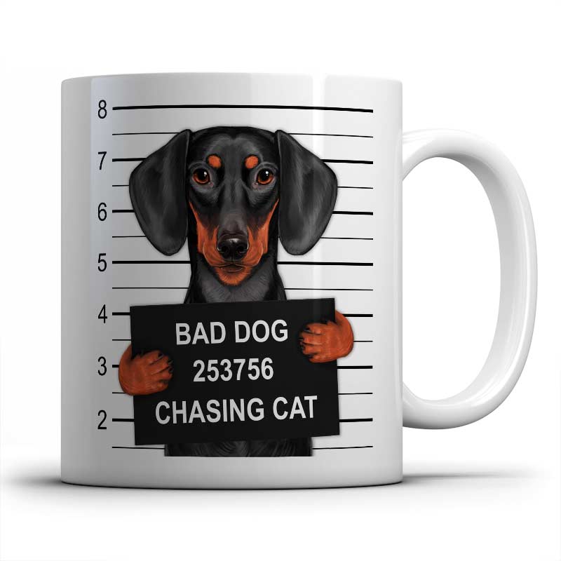 Mugshot (Dachshund) Mug