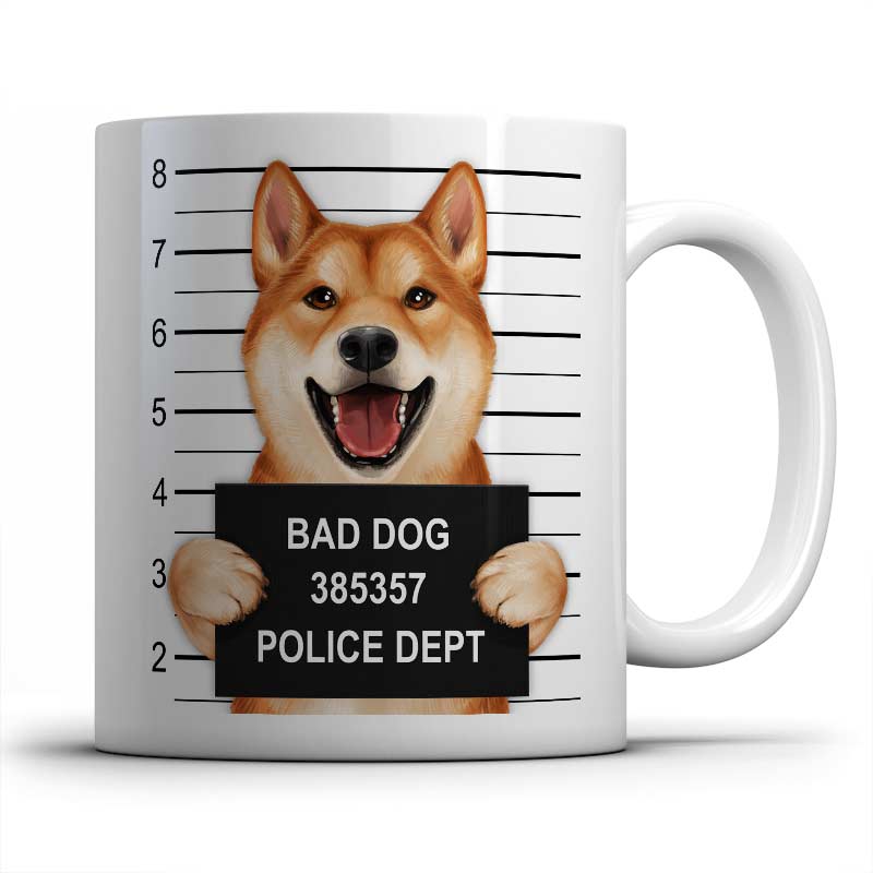 Mugshot (Shiba Inu) Mug